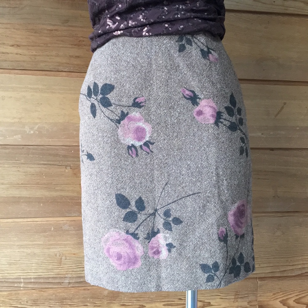 LOFT 🌹 Wool Silk Blend Skirt 2P